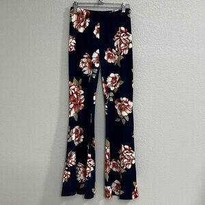 Bell Bottom Floral Pants
